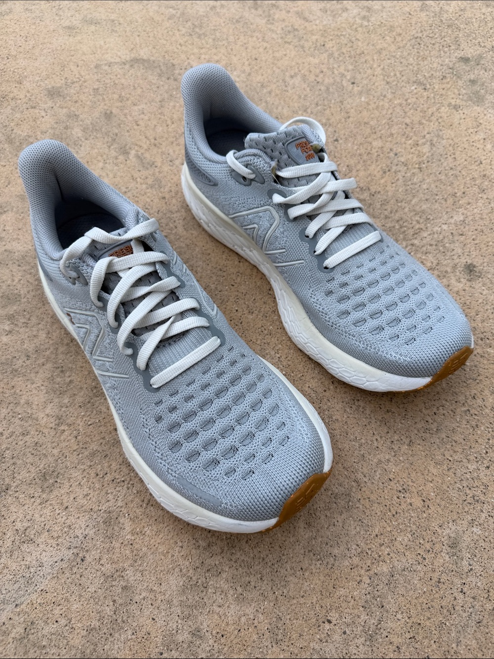 New Balance FreshFoam X 1070v12 Women's Grey Running Sneakers Size 6.5